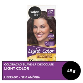 Tonalizante Salon Line Light Color Chocolate 6.7