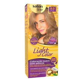 Tonalizante Salon Line Light Color Louro Claro 8.0