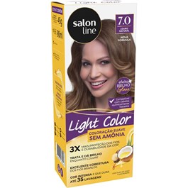 Tonalizante Salon Line Light Color Louro Natural 7.0