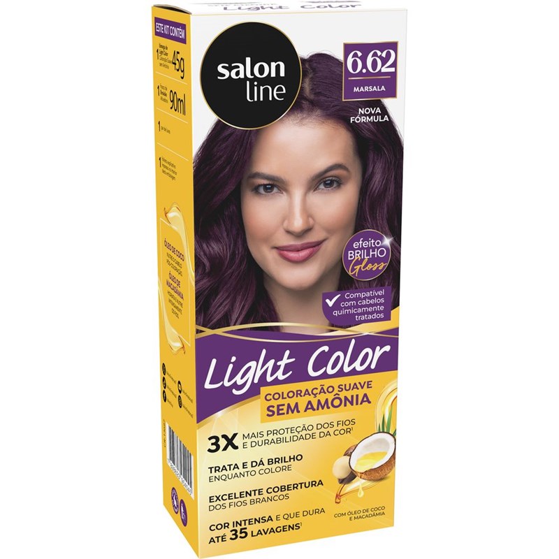 Tonalizante Salon Line Light Color Marsala 6.62
