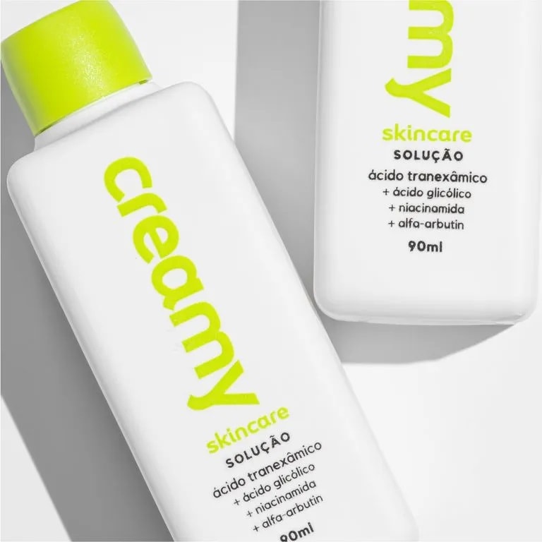 Tônico Clareador Creamy 90 ml Ácido Tranexâmico