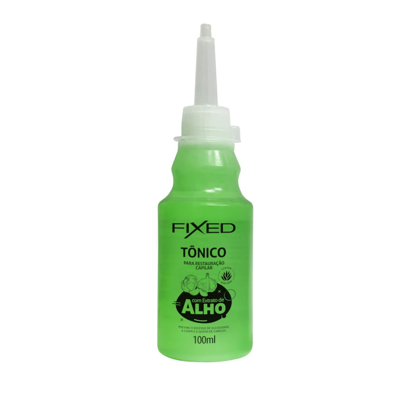 Tônico Fortalecedor Fixed 100 ml Extrato De Alho