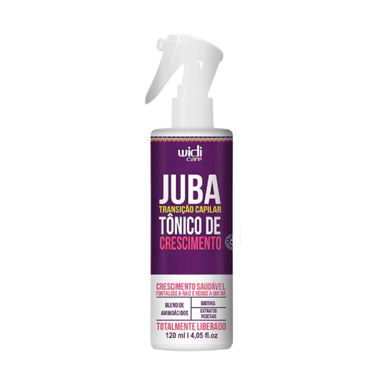 Tônico Widi Care Juba Transição Capilar 120 ml Crescimento