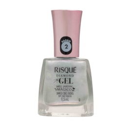 Top Coat Risqué Diamond Gel Meu Jardim Mágico 9,5 ml Dança das Fadas