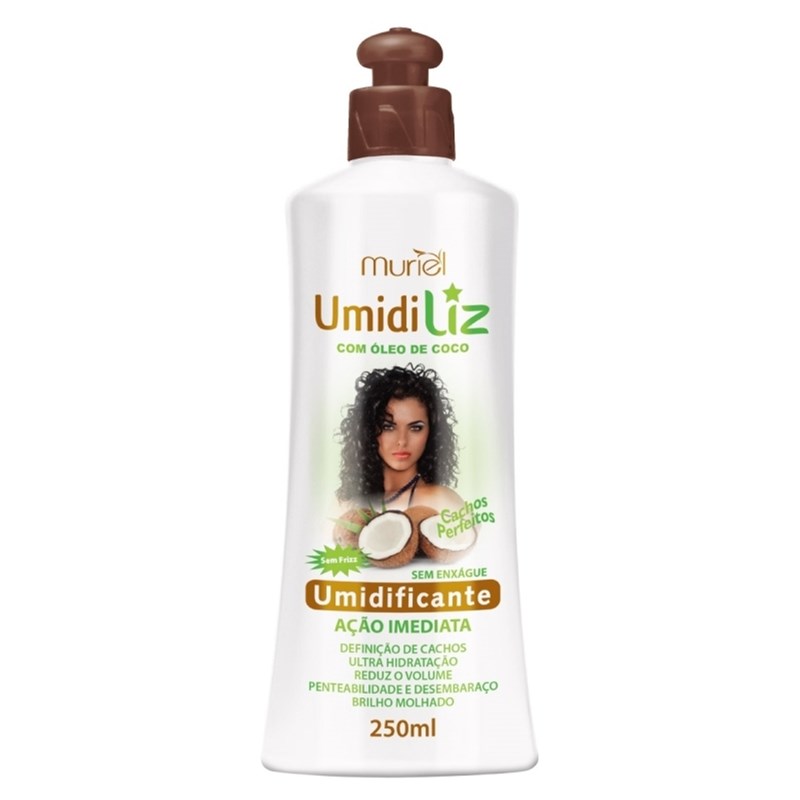 Umidificante Umidiliz Cachos Perfeitos 250 ml Óleo de Coco
